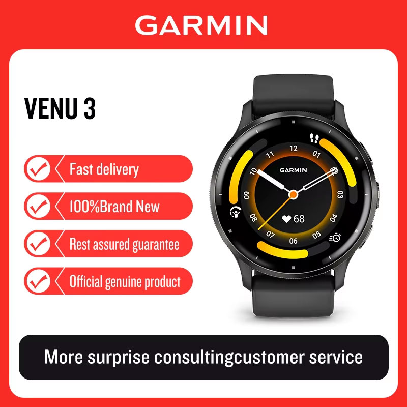 Wellness X - Garmin venu3s/3 running นาฬิกาสปอร์ตมืออาชีพสําหรับวิ่งออกกําลังกาย HRV ว่ายน้ํา
