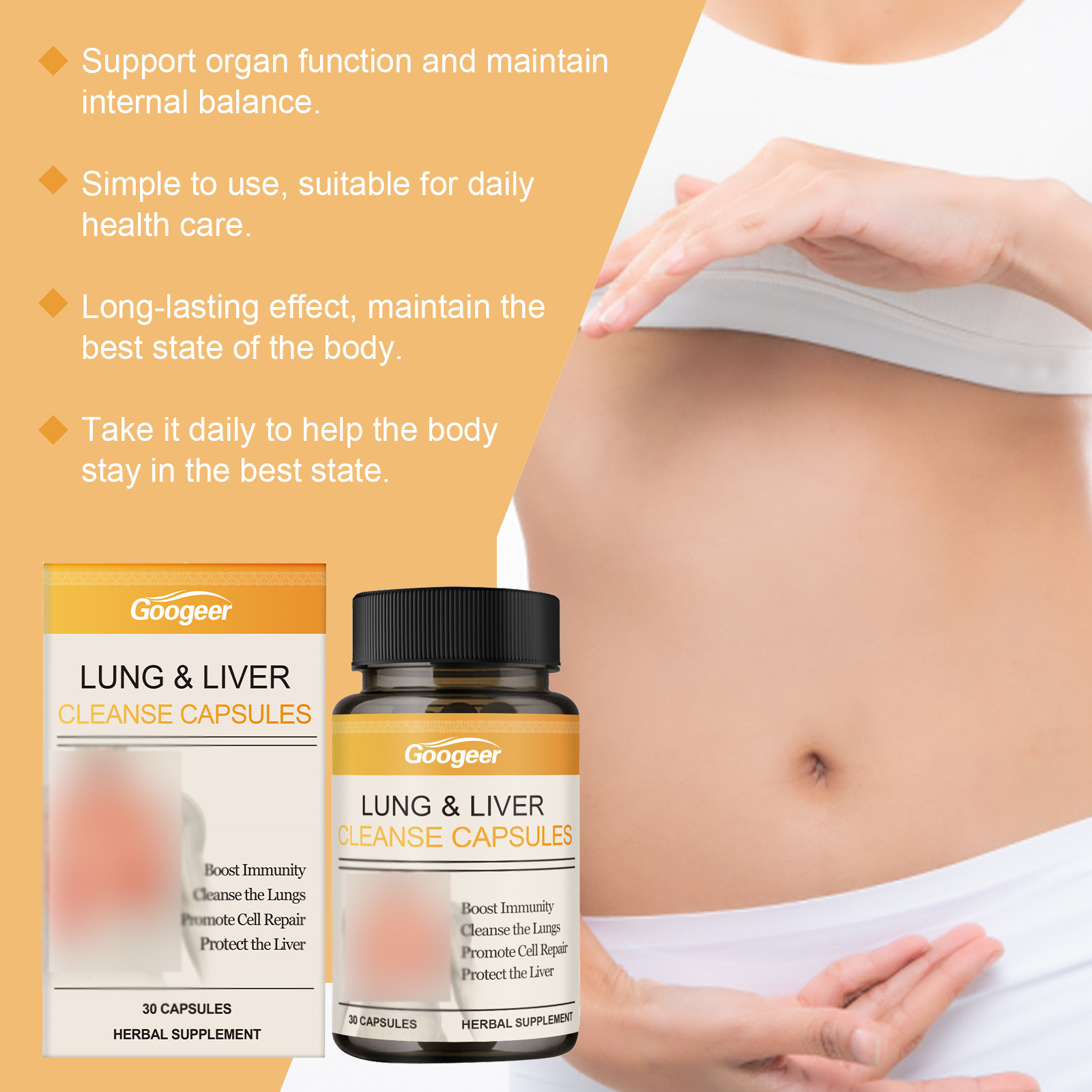 แคปซูลสมุนไพรล้างสารพิษปอดและต - Herbal Weight บทวิจารณ์และราคา