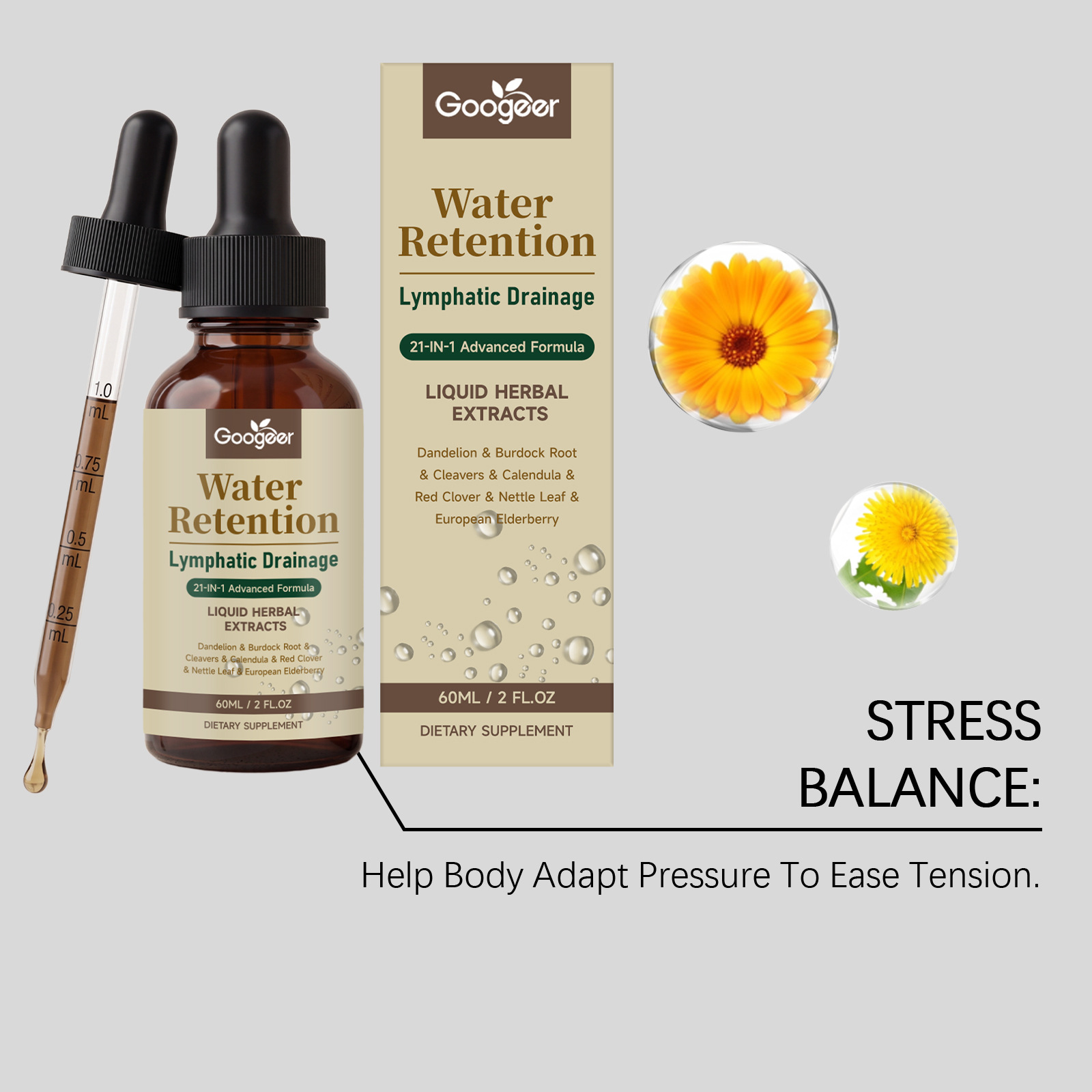 หยดทำความสะอาดระบบน้ำเหลือง ดู - Herbal Weight บทวิจารณ์และราคา