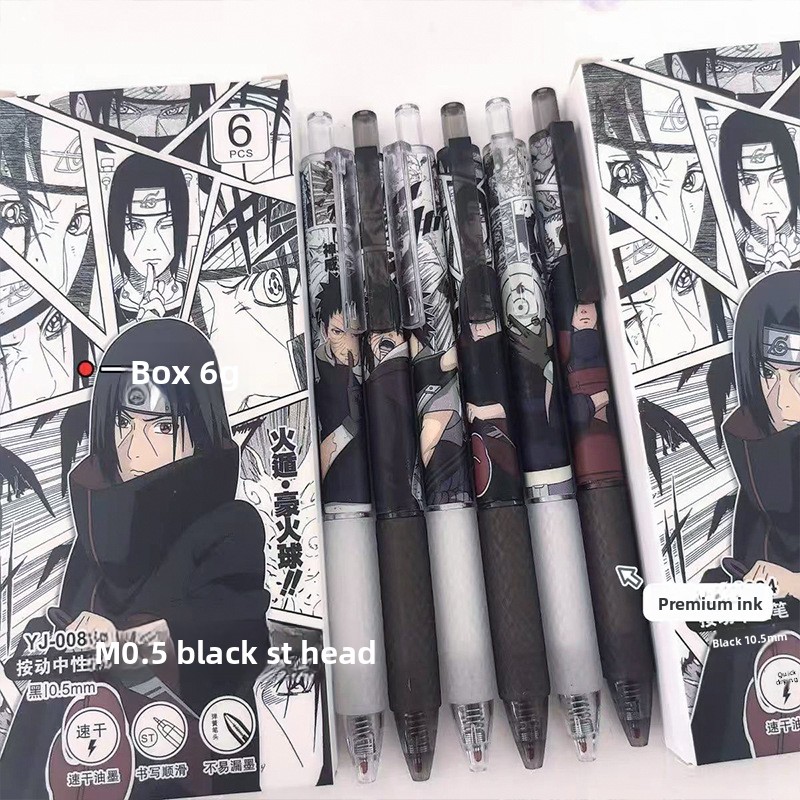 ปากกาเจลลายการ์ตูนนารูโตะน่ารั - Wellness X บทวิจารณ์และราคา