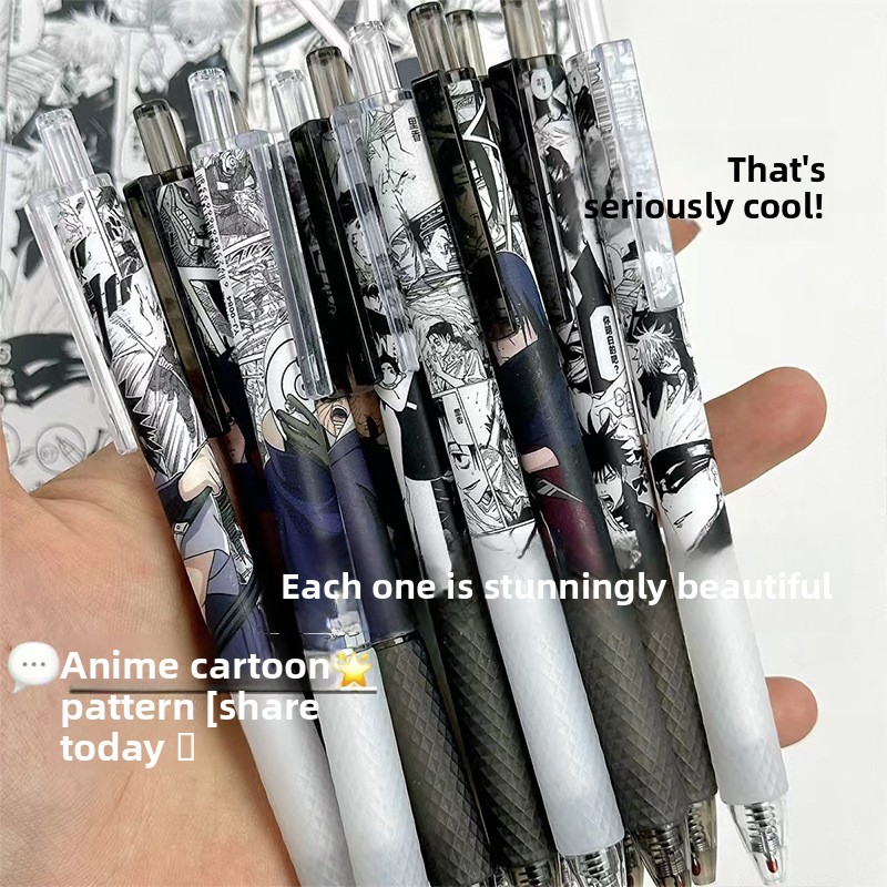 ปากกาเจลลายการ์ตูนนารูโตะน่ารั - Wellness X บทวิจารณ์และราคา