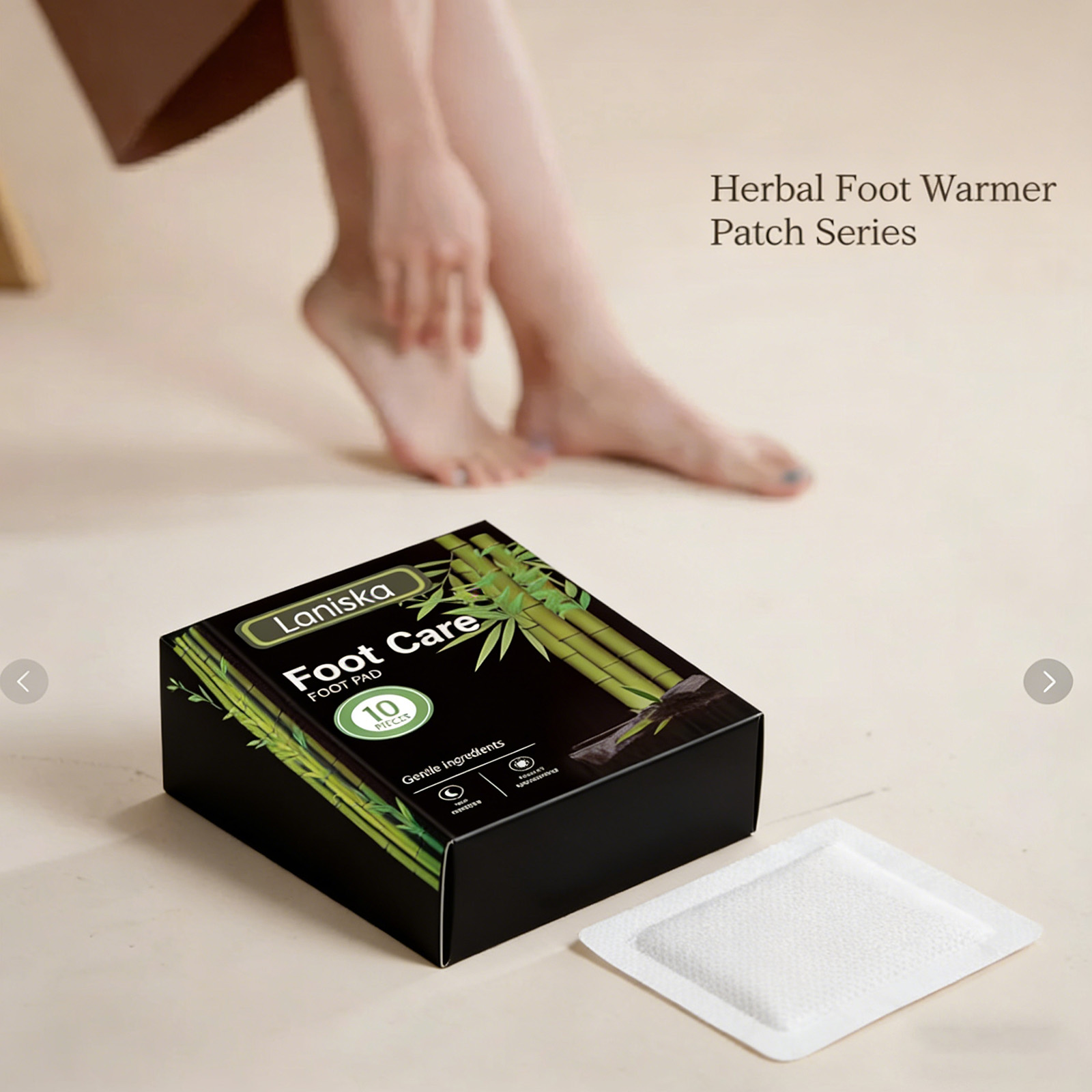 แผ่นแปะเท้าสมุนไพรช่วยให้นอนหล - Herbal Weight บทวิจารณ์และราคา