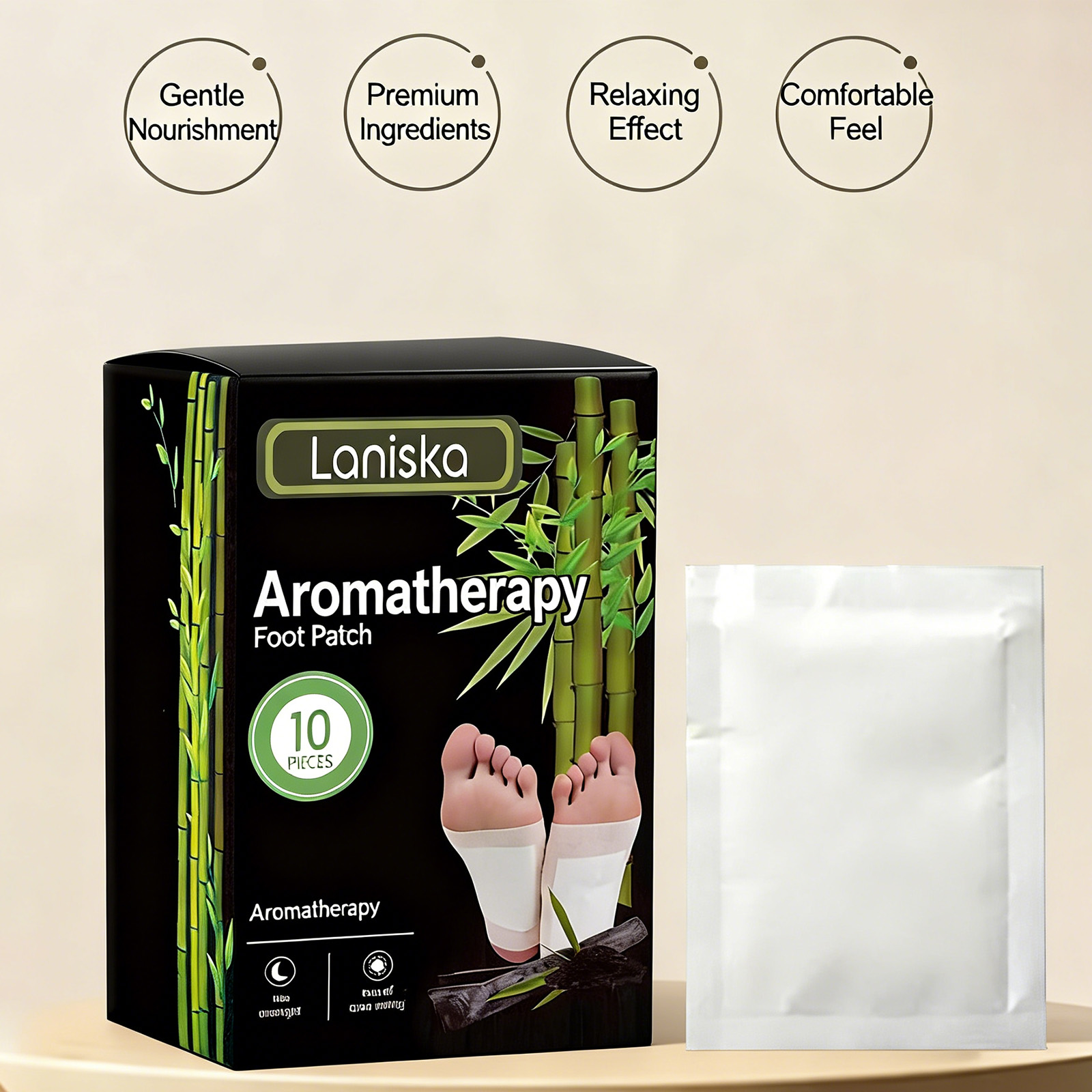 แผ่นแปะเท้าสมุนไพรช่วยให้นอนหล - Herbal Weight บทวิจารณ์และราคา